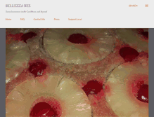 Tablet Screenshot of bellezzabee.com